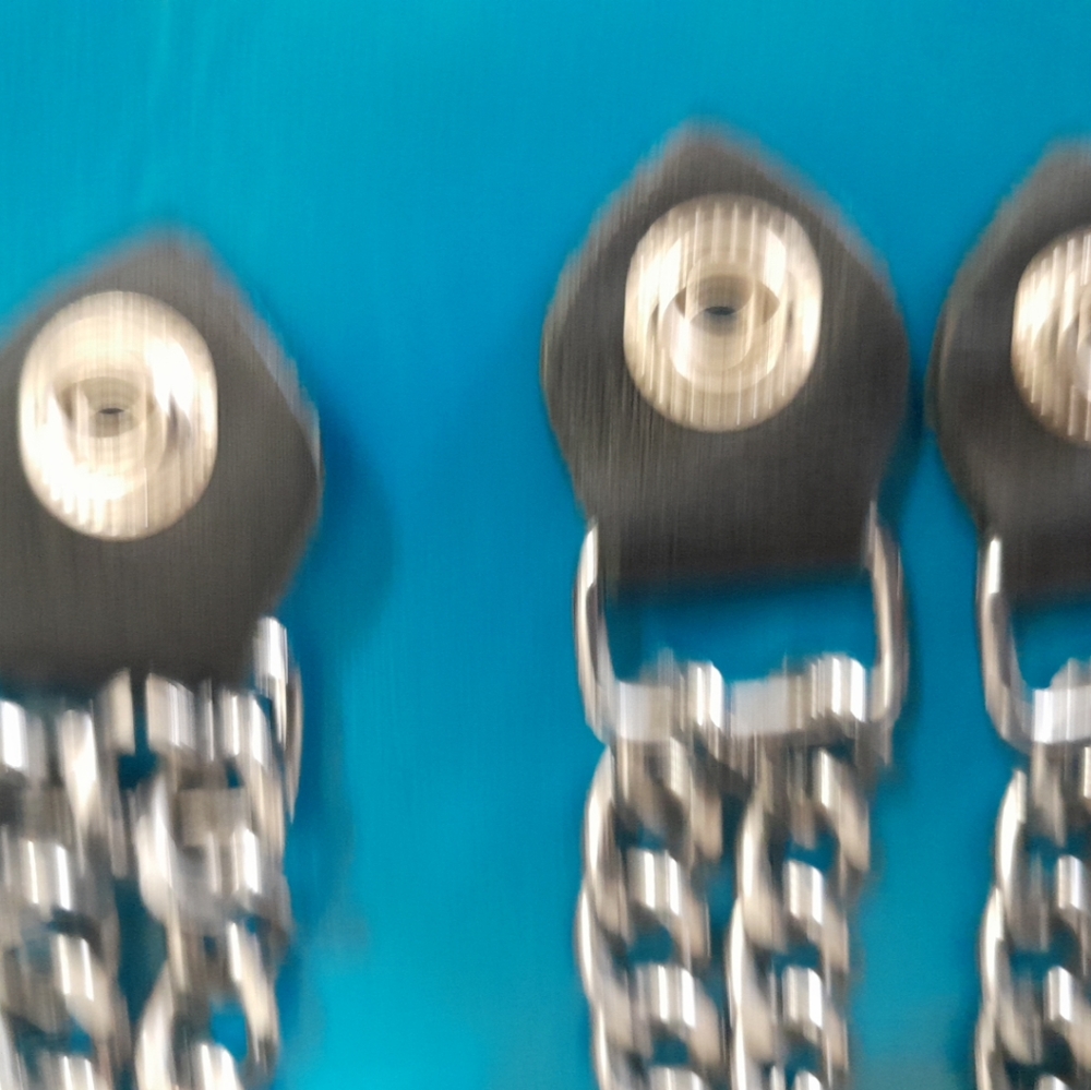 3 motorcycle vest Extenders w/rider with wings unbranded - Picture 4 of 6